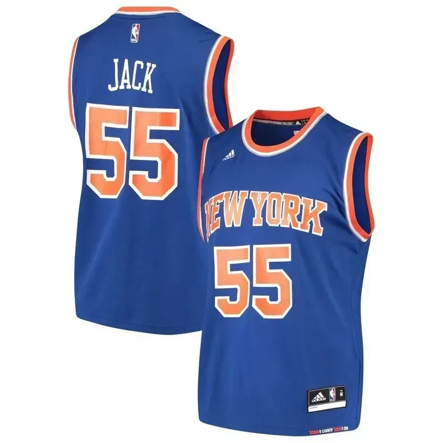 Jarrett Jack New York Knicks Road Basketball Jersey - Blue - JS900 