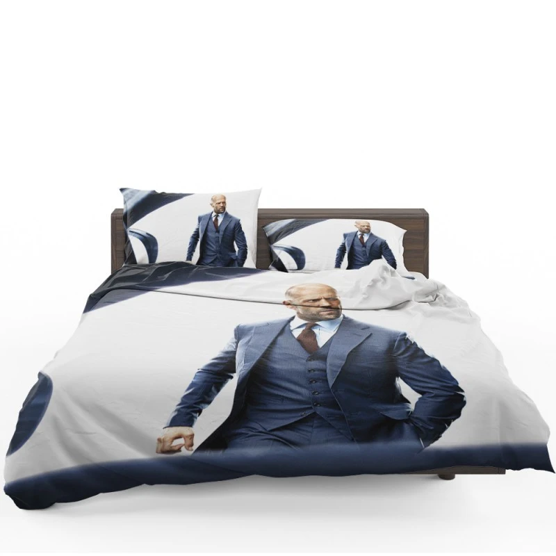 Jason Statham In Fast & Furious Presents Hobbs & Shaw Movie Bedding Set - Custom Bedding Set
