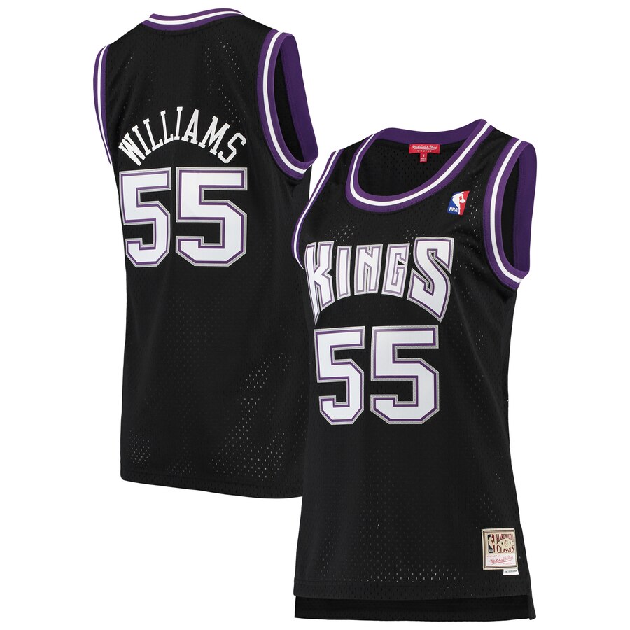 Jason Williams Sacramento Kings Mitchell & Ness Women’s 2000-01 Hardwood Classics Swingman Basketball Jersey – Black