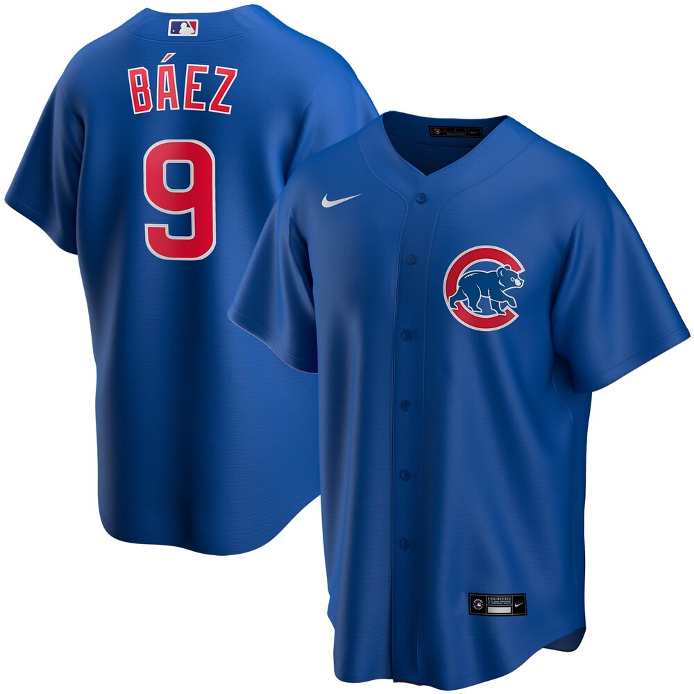 Javier Baez Chicago Cubs Alternate 2020 Player Jersey - Royal Color