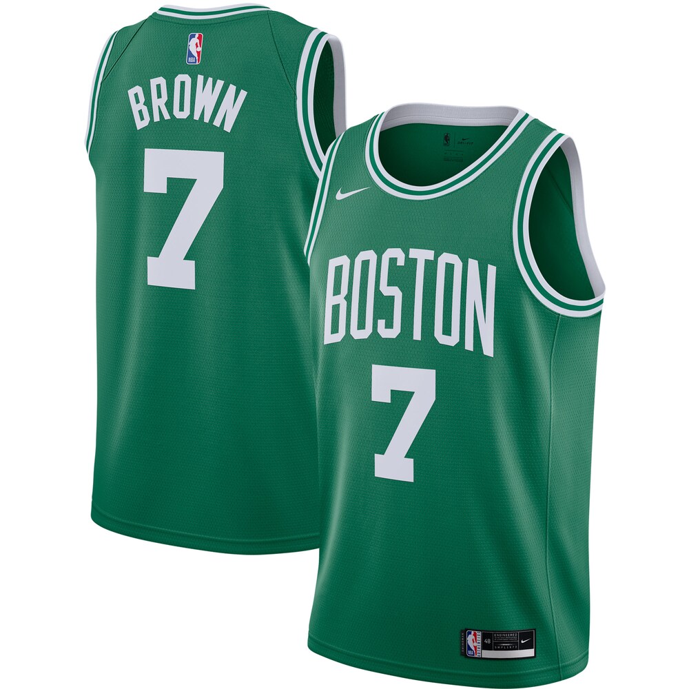 Jaylen Brown Boston Celtics 2020/21 Swingman Basketball Jersey - Kelly Green - Icon Edition