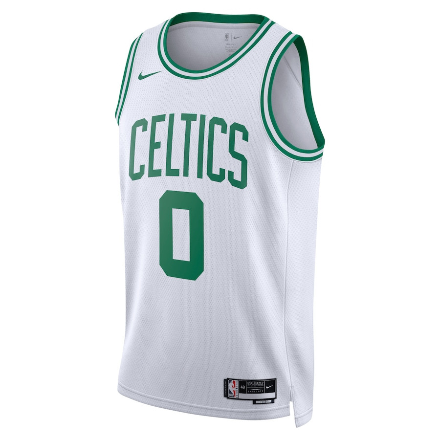 Alternative view of Jayson Tatum 0 Boston Celtics Unisex Swingman Basketball Jersey - Association Edition - White - JS150