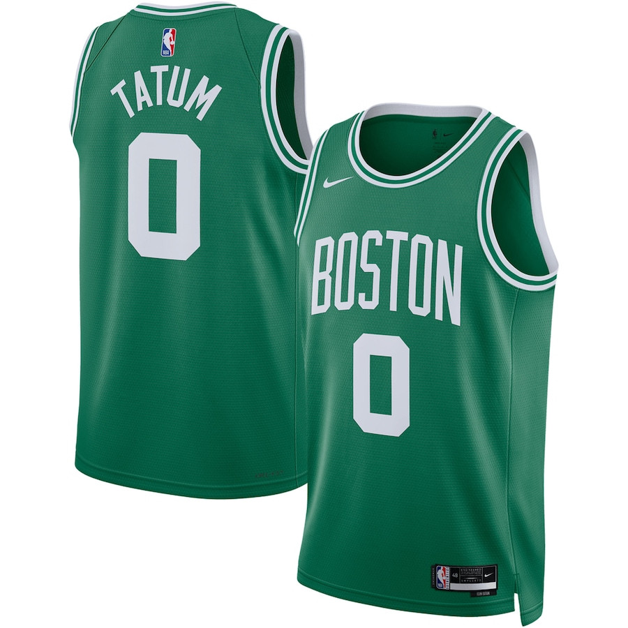 Jayson Tatum 0 Boston Celtics Unisex Swingman Jersey - Icon Edition - Kelly Green - JS518