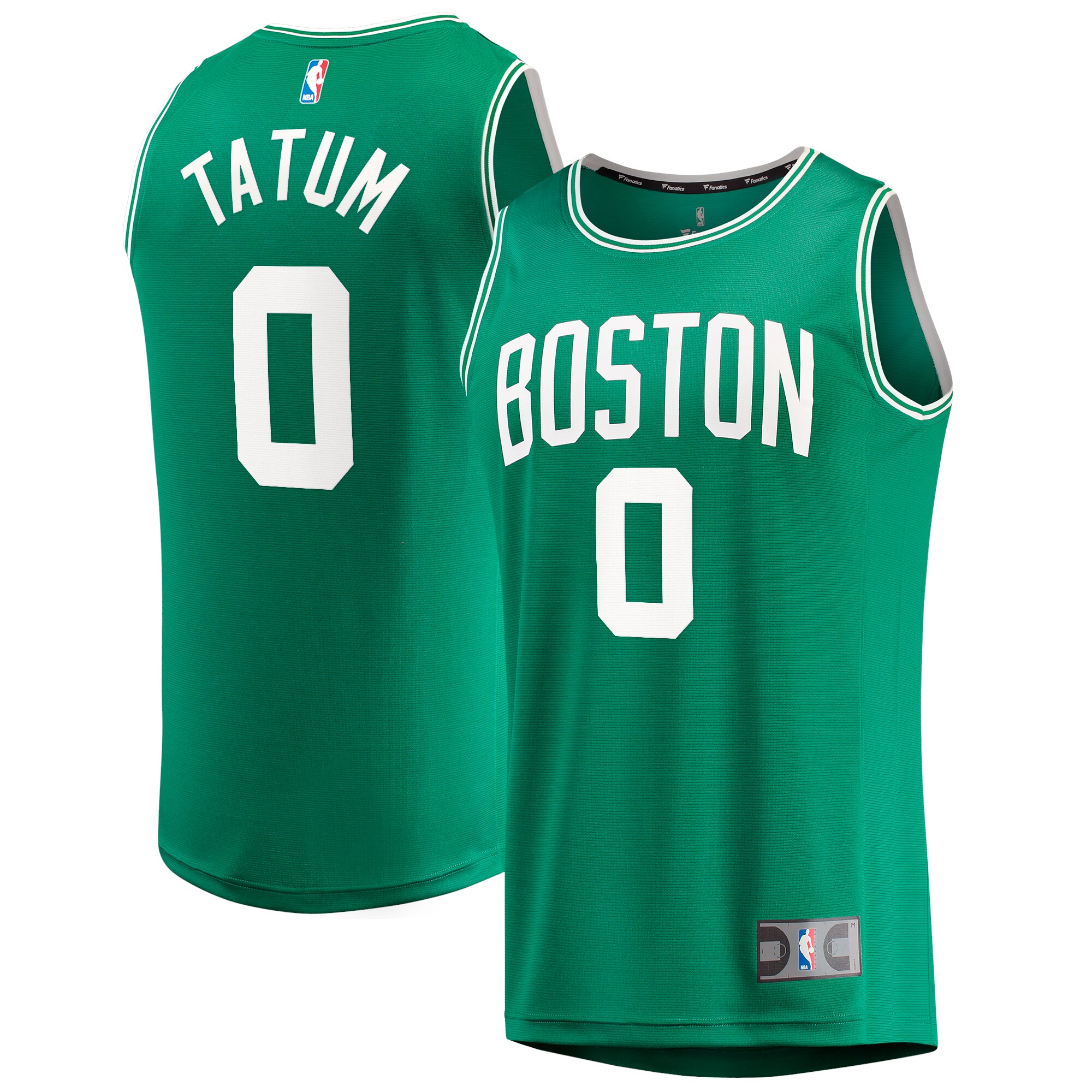 Jayson Tatum Boston Celtics Fanatics Fast Break Replica Basketball Jersey - Icon Edition - Kelly Green