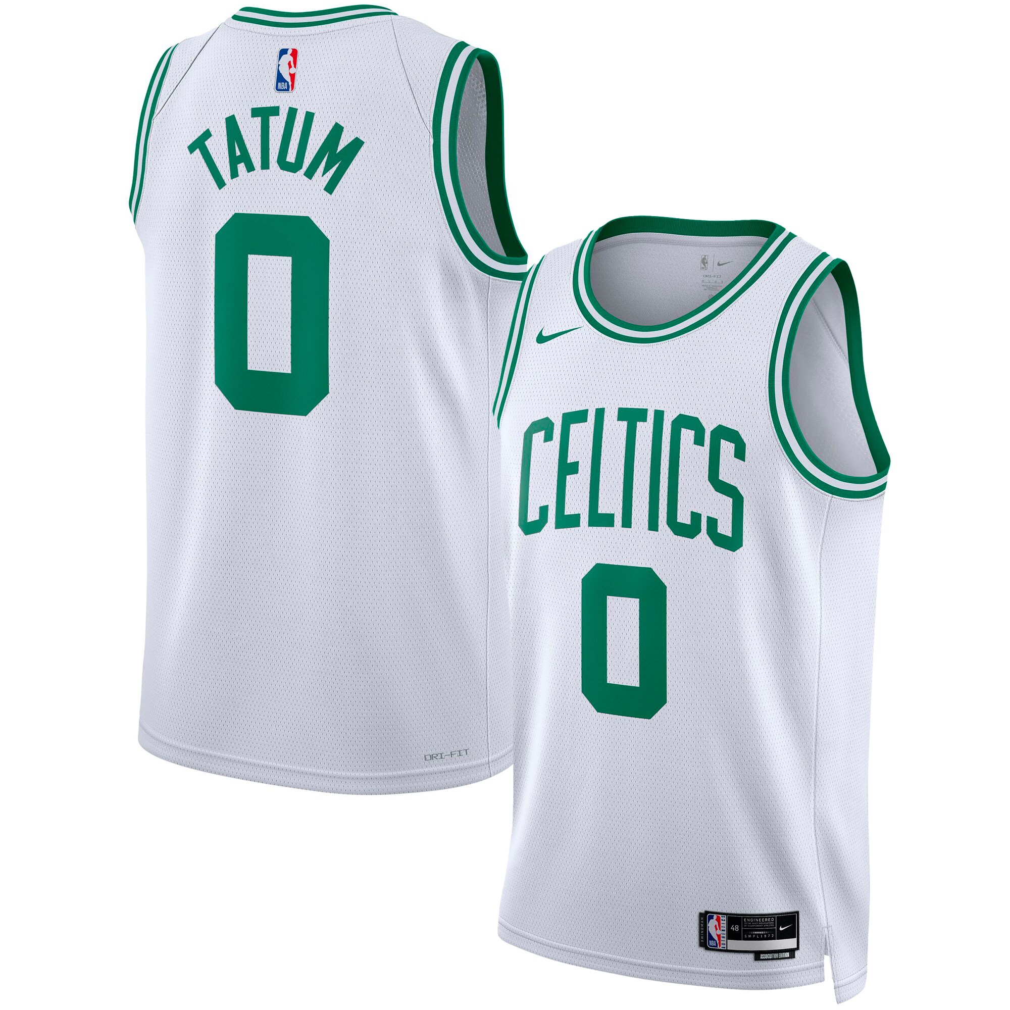Jayson Tatum Boston Celtics Unisex Swingman Basketball Jersey - Association Edition - White