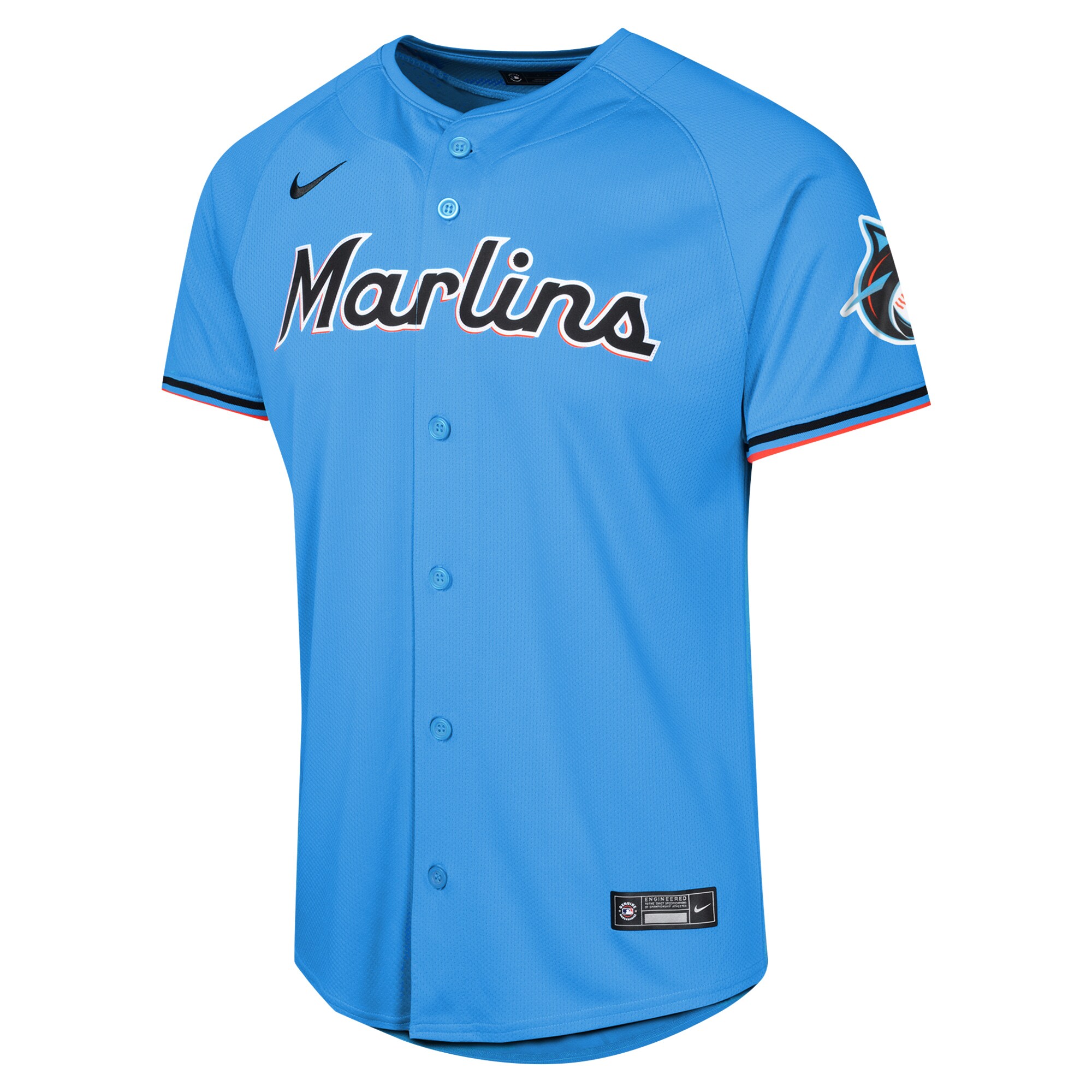 Alternative view of Jazz Chisholm Jr. Miami Marlins Youth Alternate Limited Player Baseball JerseyÃƒâ€šÃ‚Â ÃƒÂ¢Ã¢â€šÂ¬Ã¢â‚¬Å“ Blue