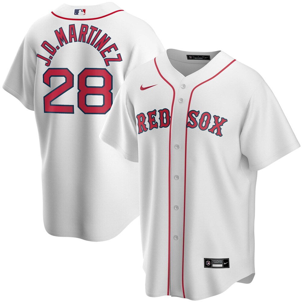 J.d. Martinez Boston Red Sox Home 2020 Player Jersey - White
