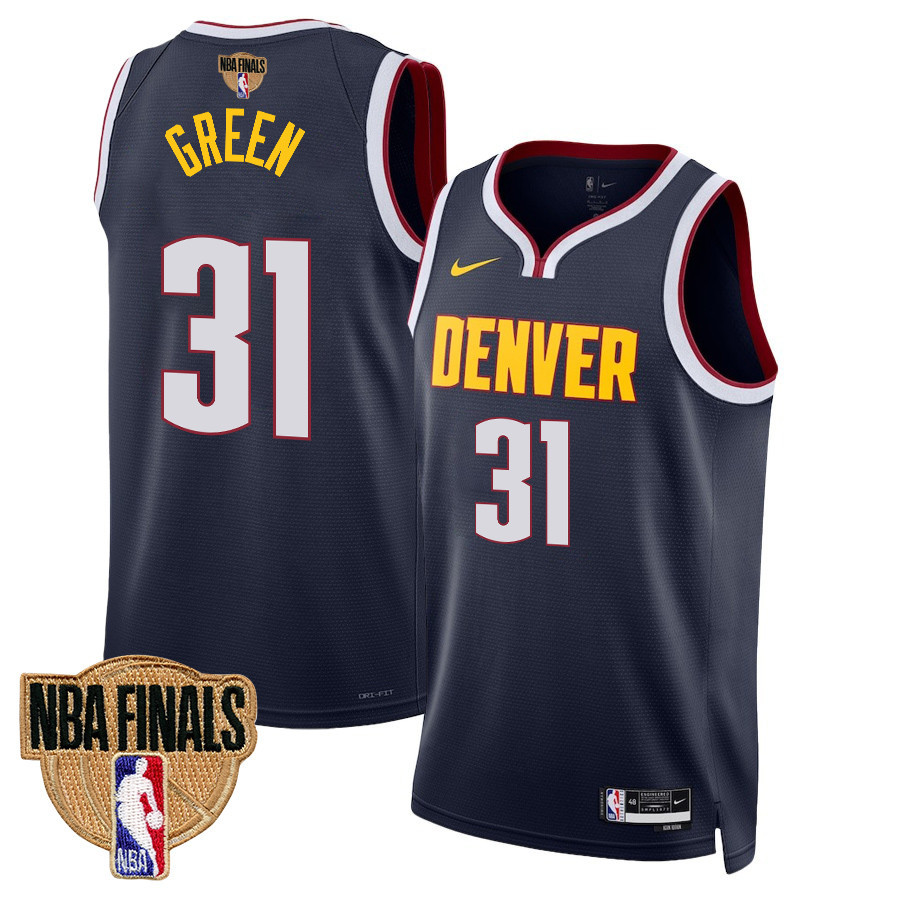 Jeff Green 31 Denver Nuggets Final Champions 2023 Swingman YOUTH Basketball Jersey - Black - JS867 