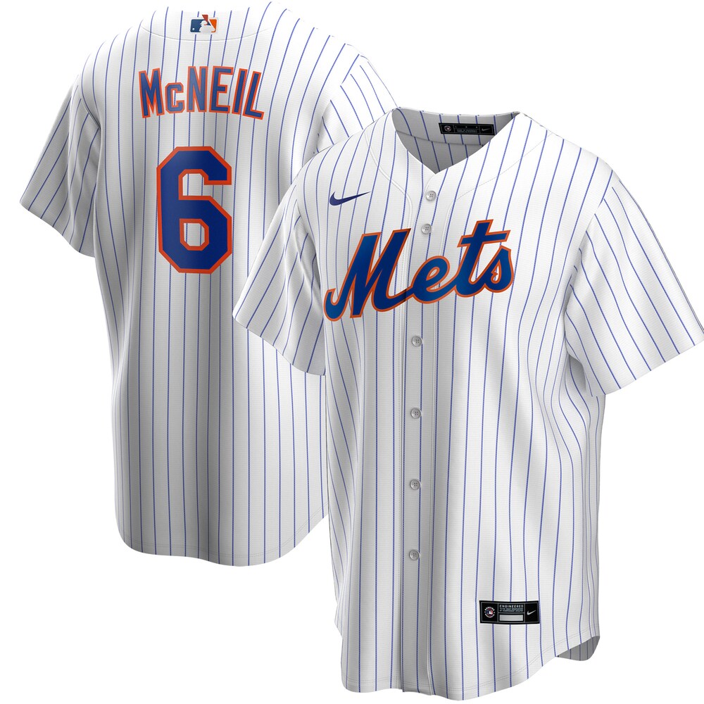Jeff Mcneil New York Mets Home 2020 Player Baseball Jersey - White/royal