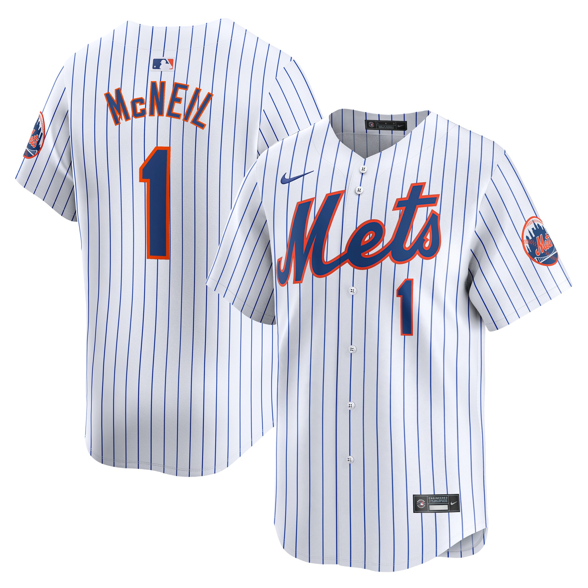 Jeff Mcneil New York Mets Home Limited Player Baseball JerseyÃƒâ€šÃ‚Â ÃƒÂ¢Ã¢â€šÂ¬Ã¢â‚¬Å“ White