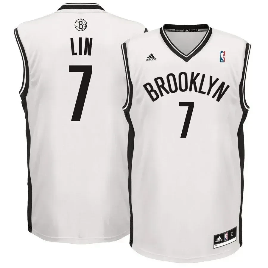 Jeremy Lin Brooklyn Nets Home Jersey - White - JS965 