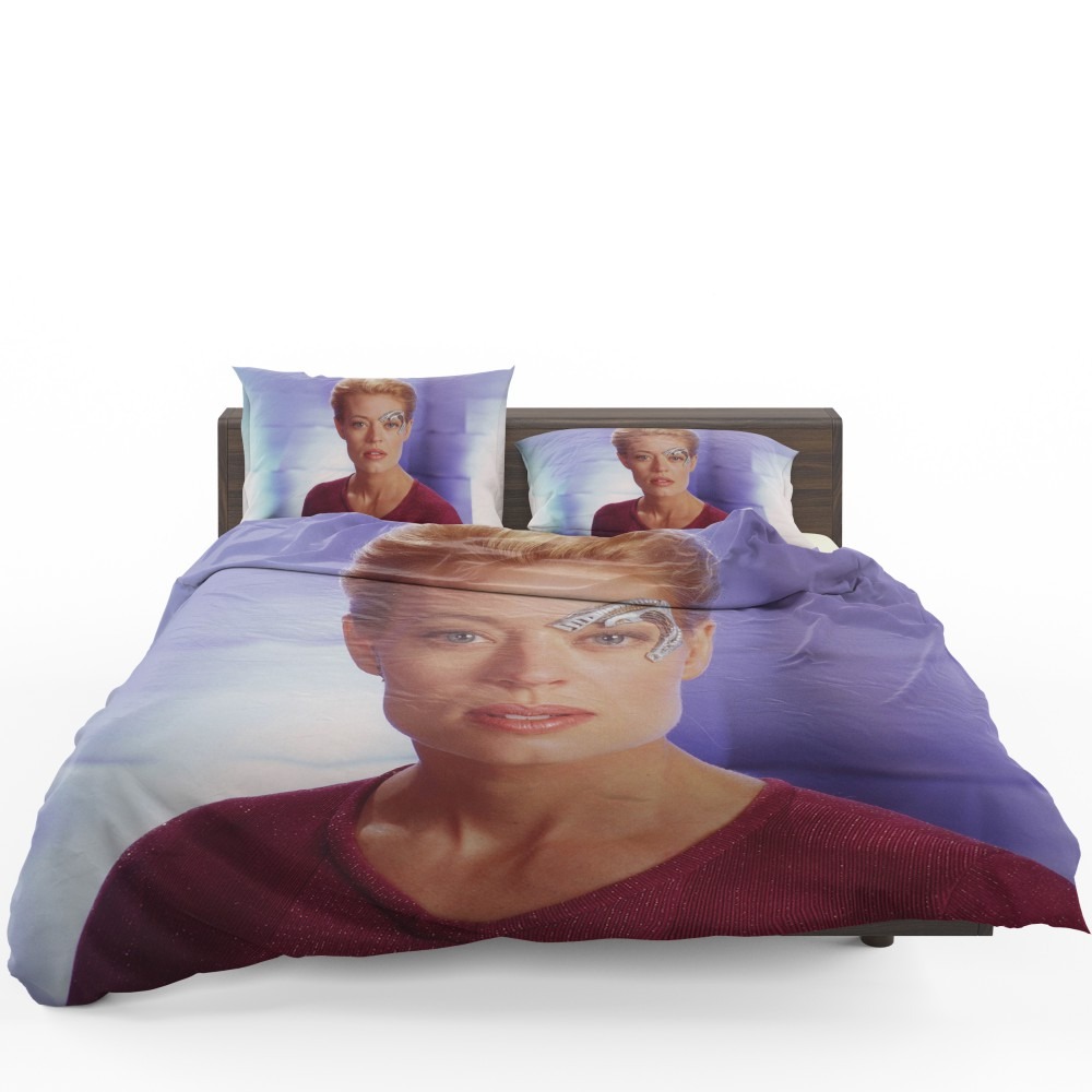Jeri Ryan In Star Trek Voyager TV Show Bedding Set - Custom Bedding Set