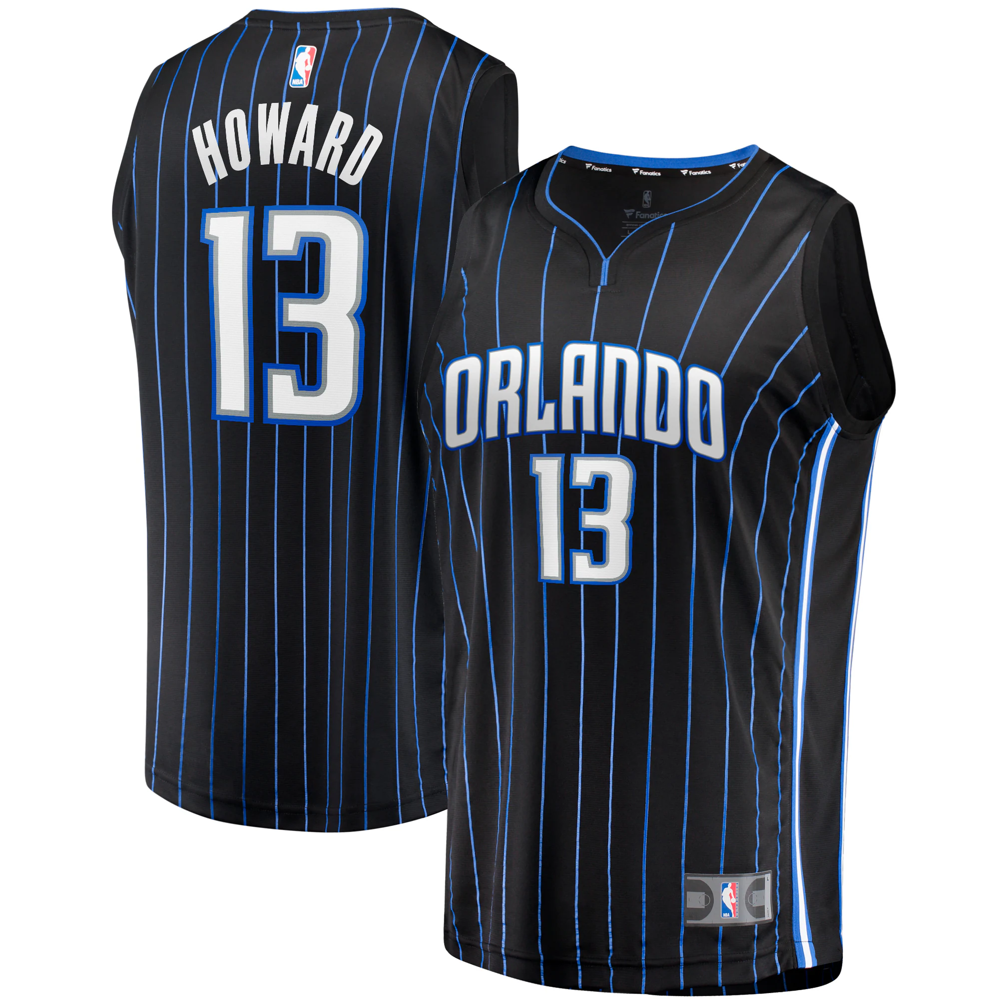 Jett Howard Orlando Magic Fanatics Branded Youth 2023 Nba Draft First Round Pick Fast Break Replica Basketball Jersey – Icon Edition – Black