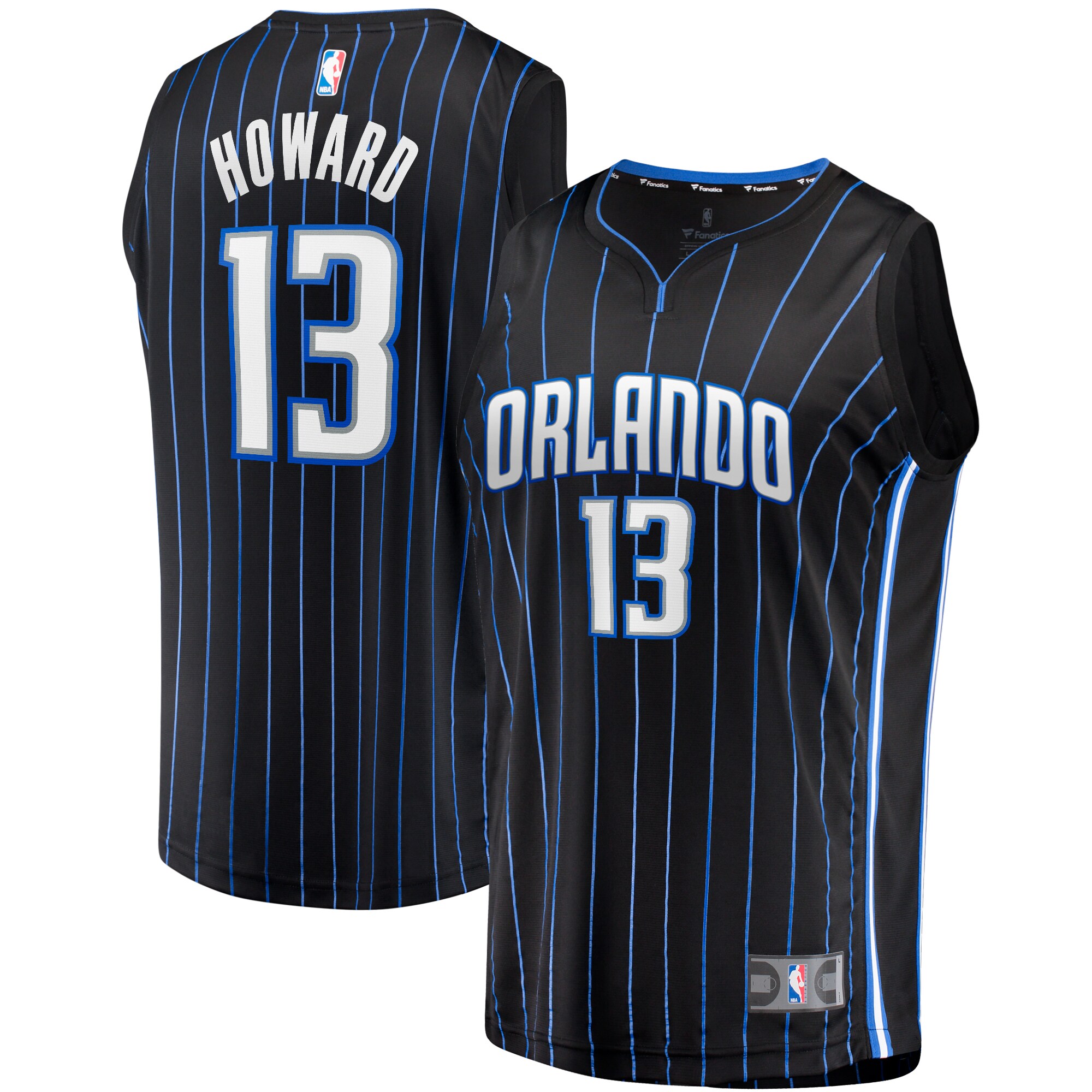 Jett Howard Orlando Magic Fanatics Fast Break Replica Basketball Jersey - Icon Edition - Black