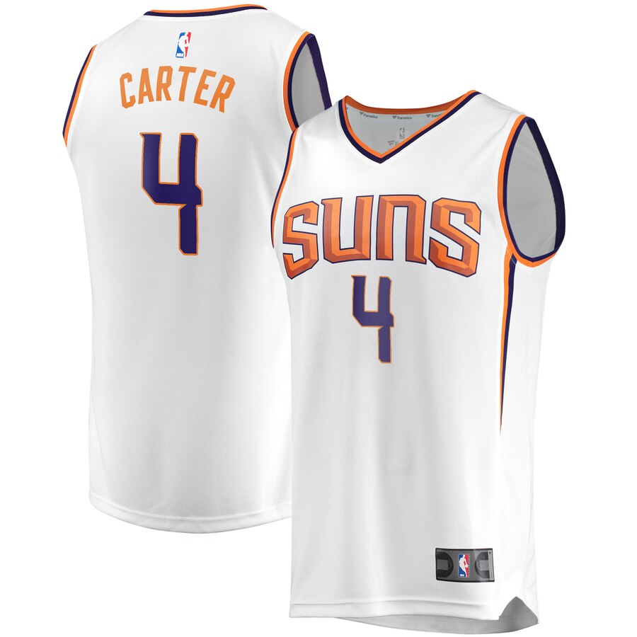 Jevon Carter Phoenix Suns Fanatics Branded Youth Fast Break Replica Player Jersey - Association Edition - White