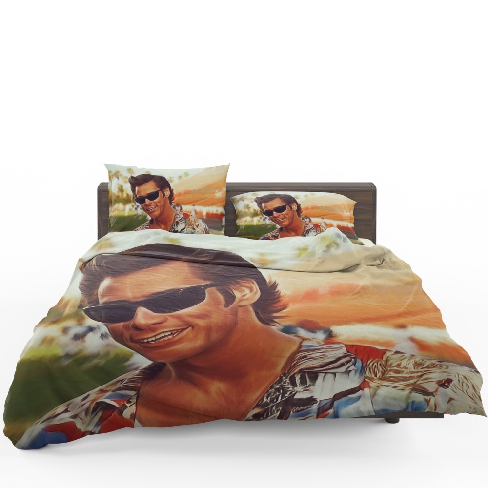 Jim Carrey In Ace Ventura Pet Detective Movie Bedding Set - Custom Bedding Set