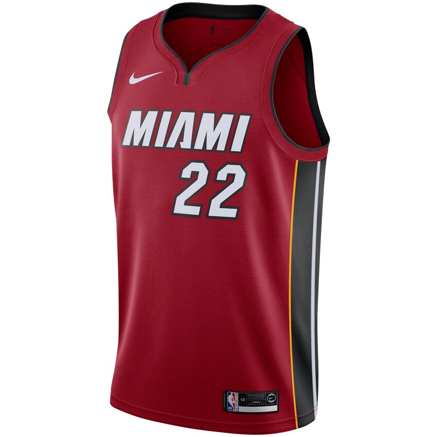 Alternative view of Jimmy Butler Miami Heat 2019/2020 Swingman Basketball Jersey – Statement Edition – Red