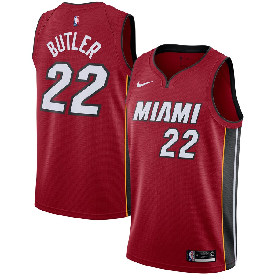 Jimmy Butler Miami Heat 2019/2020 Swingman Basketball Jersey – Statement Edition – Red