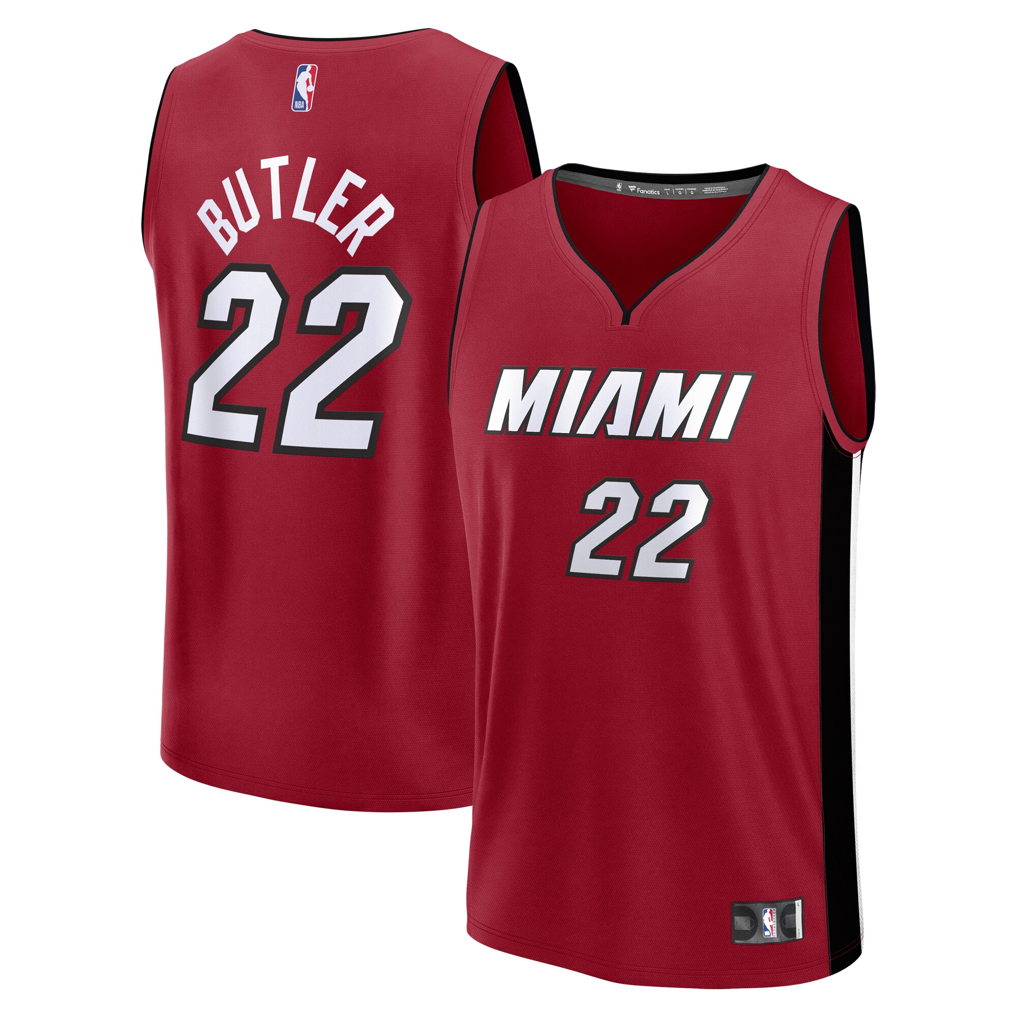Jimmy Butler Miami Heat Fanatics Fast Break Replica Player Basketball Jersey - Statement Edition - Red