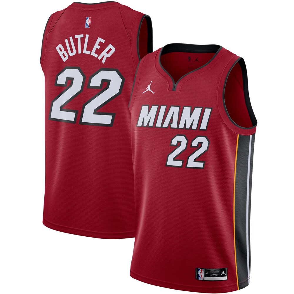 Jimmy Butler Miami Heat Jordan Brand 2020/21 Swingman Basketball Jersey - Statement Edition - Red