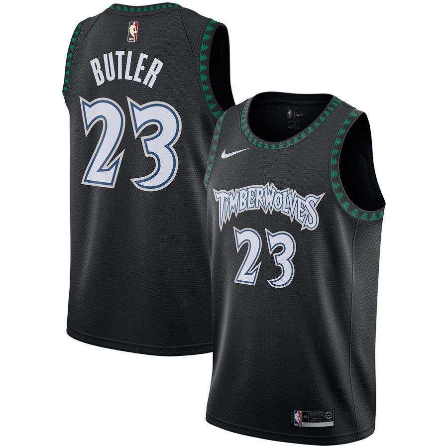 Jimmy Butler Minnesota Timberwolves Hardwood Classics Swingman Basketball Jersey - Black