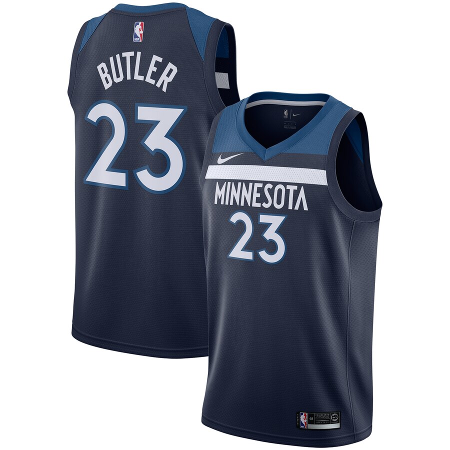 Jimmy Butler Minnesota Timberwolves Swingman Basketball Jersey - Icon Edition - Navy