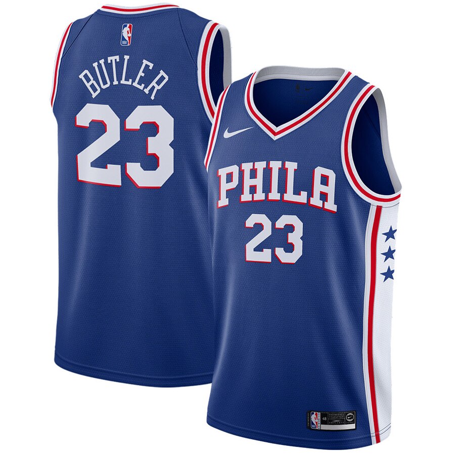 Jimmy Butler Philadelphia 76ers Swingman Player Basketball Jersey-icon Edition - Royal