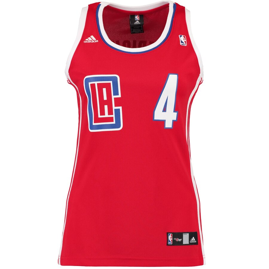 Alternative view of Jj Redick La Clippers Adidas Women's Replica Basketball Jersey - Red