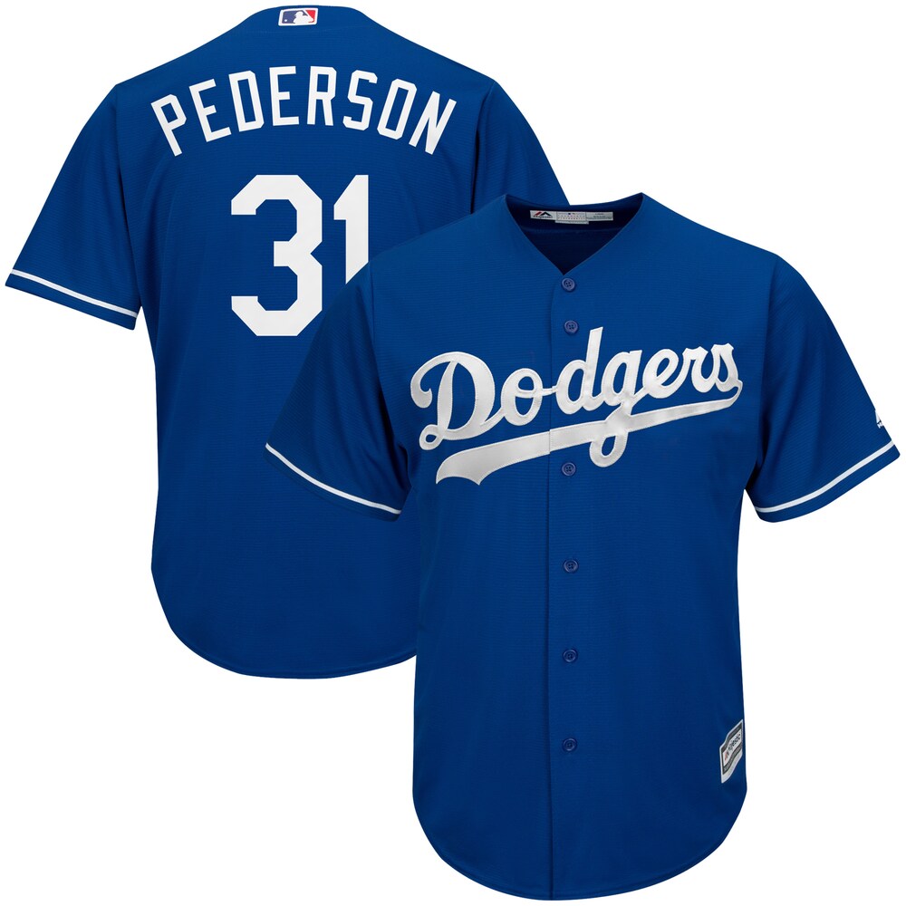 Joc Pederson Los Angeles Dodgers Majestic Big & Tall Official Cool Base Player Baseball Jersey - Royal