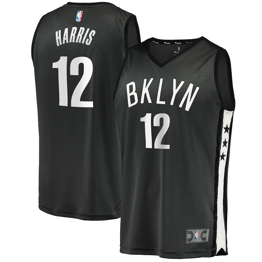 Joe Harris Brooklyn Nets Fanatics Branded Fast Break Player Jersey - Statement Edition - Charcoal