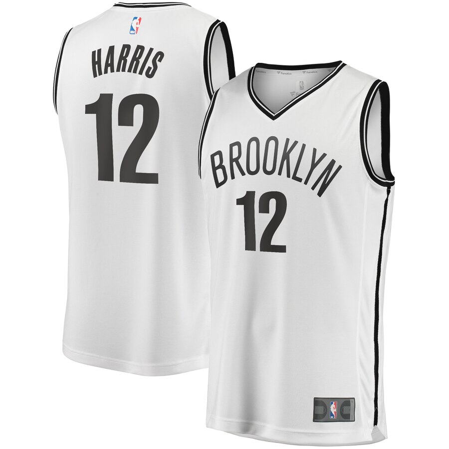 Joe Harris Brooklyn Nets Fanatics Branded Fast Break Player Jersey – Association Edition – White