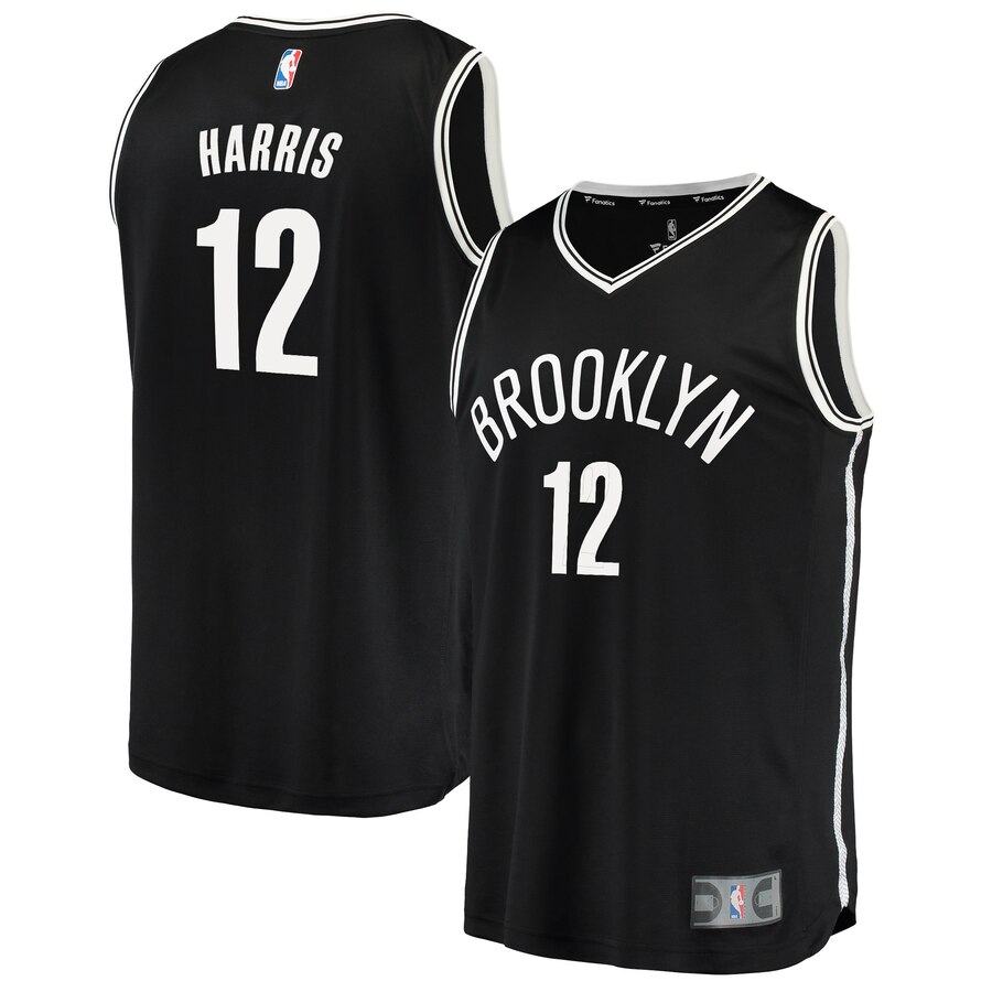 Joe Harris Brooklyn Nets Fanatics Branded Fast Break Replica Player Jersey – Icon Edition – Black