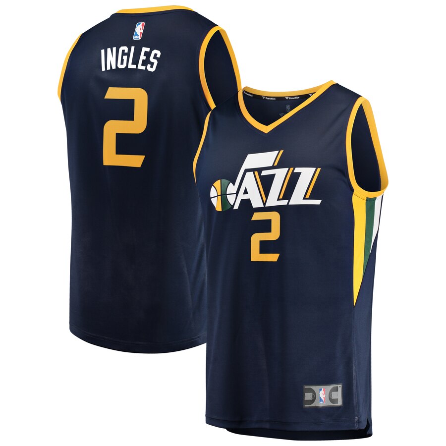 Joe Ingles Utah Jazz Fanatics Branded Youth Fast Break Player Basketball Jersey - Icon Edition - Navy