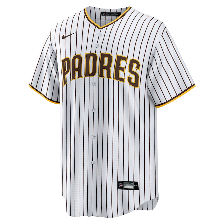 Alternative view of Joe Musgrove 44 San Diego Padres Men Baseball Jersey - White 