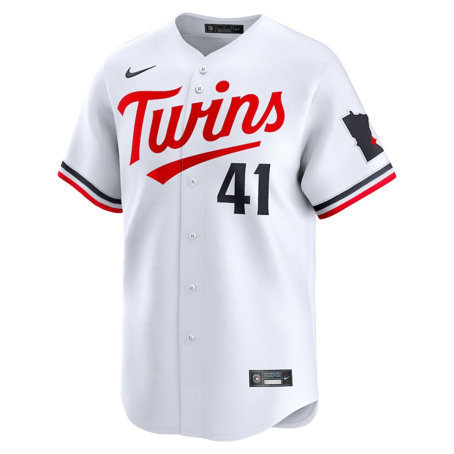 Alternative view of Joe Ryan 41 Minnesota Twins Home Limited Player Men Baseball Jersey - White 
