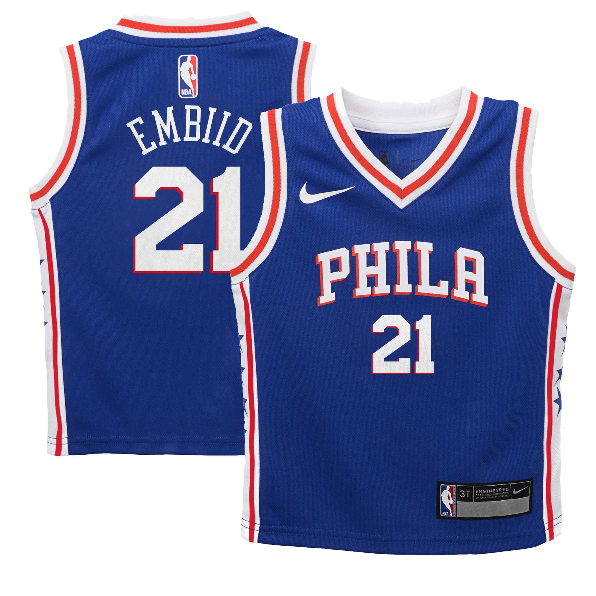 Joel Embiid Philadelphia 76ers Infant Swingman Player Basketball Jersey - Icon Edition - Royal