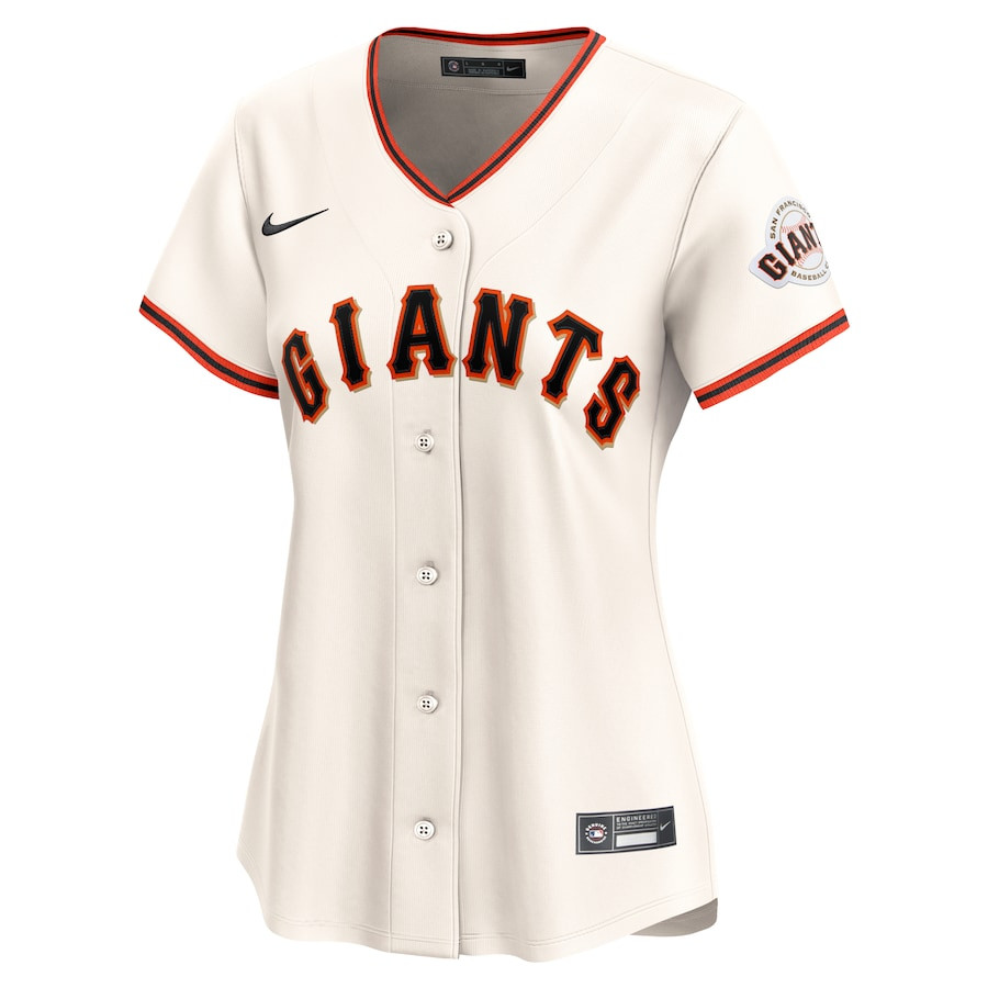 Alternative view of Joey Bart 21 San Francisco Giants Women Home Limited Player Baseball Jersey - Cream 