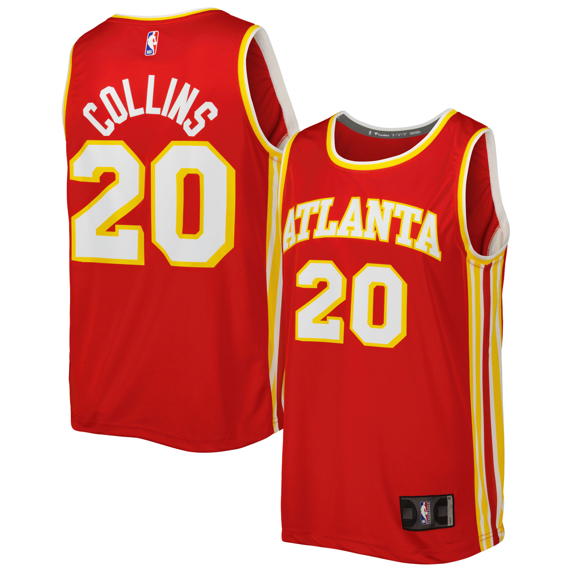 John Collins Atlanta Hawks Fanatics Branded 2021/22 Fast Break Player Basketball Jersey Red - Icon Edition