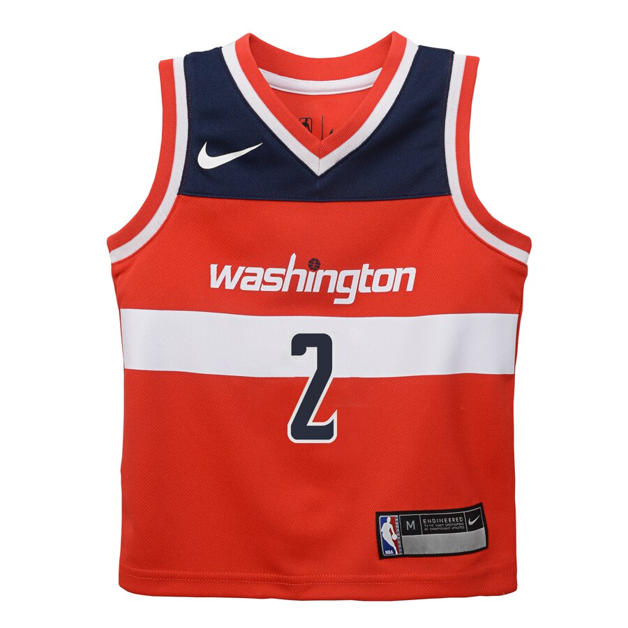 Alternative view of John Wall Washington Wizards Preschool Replica Jersey Red - Icon Edition