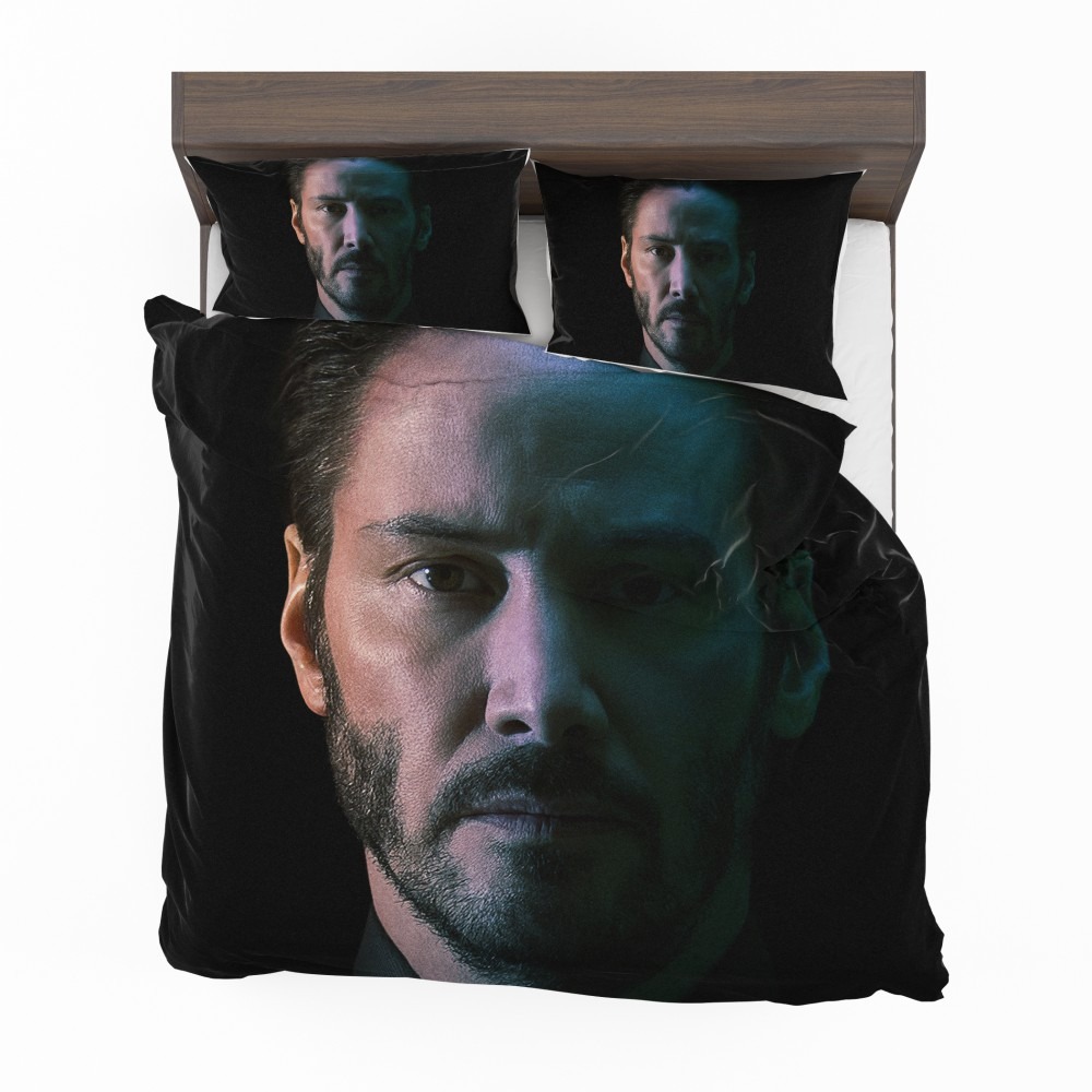 Alternative view of John Wick Chapter 3 Movie Keanu Reeves Bedding Set - Custom Bedding Set