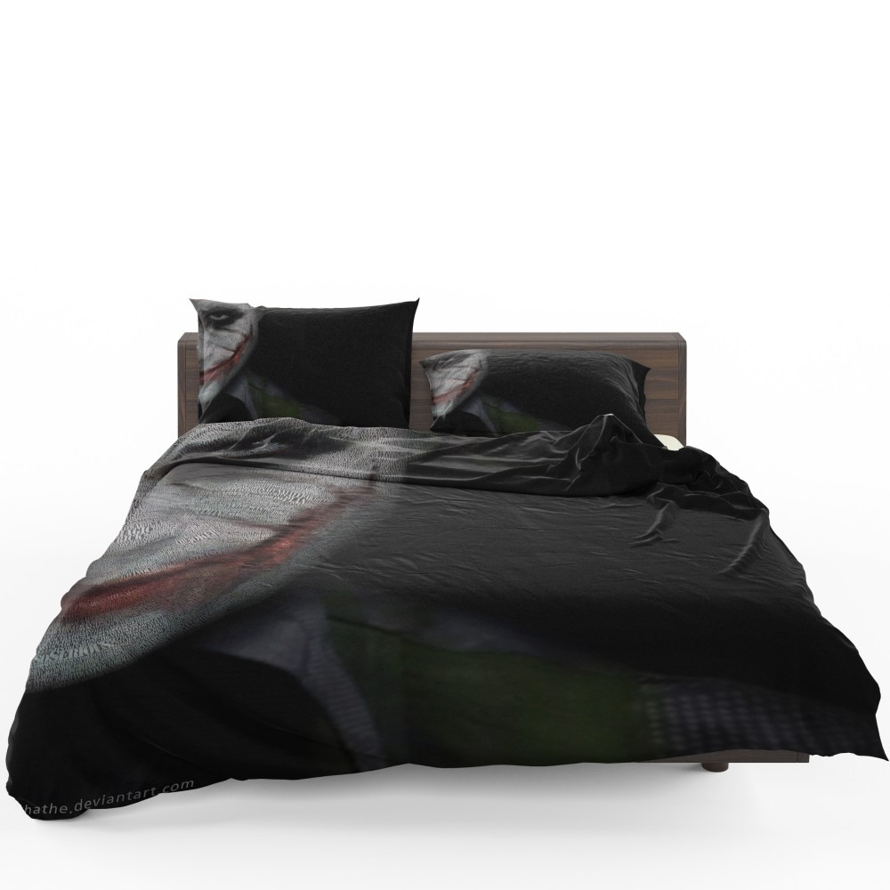 Joker In The Dark Knight Batman Movie Bedding Set - Custom Bedding Set