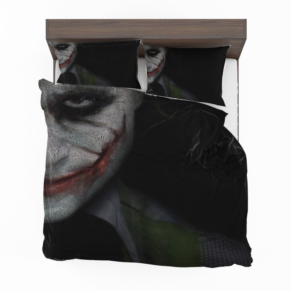Alternative view of Joker In The Dark Knight Batman Movie Bedding Set - Custom Bedding Set