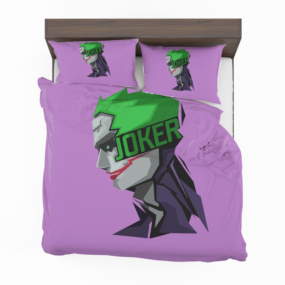 Alternative view of Joker Movie Bedding Set - Custom Bedding Set