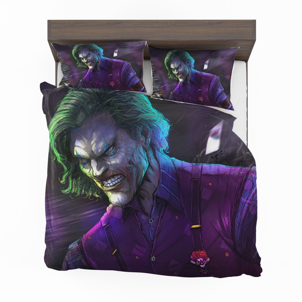 Alternative view of Joker Movie DC Comics Bedding Set - Custom Bedding Set