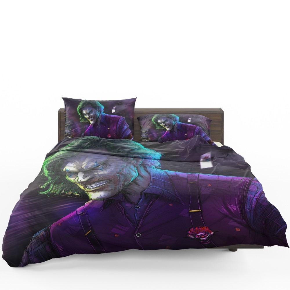 Joker Movie DC Comics Bedding Set - Custom Bedding Set