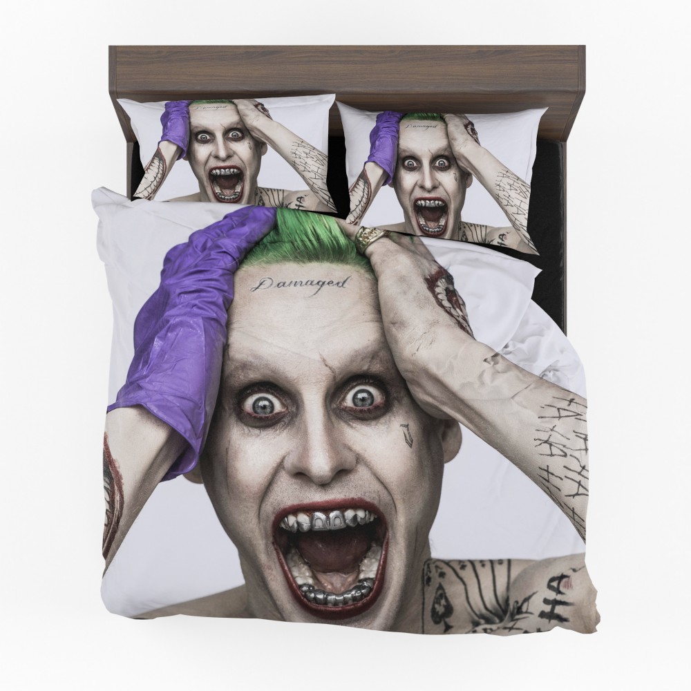 Joker Suicide Squad Movie Bedding Set - Custom Bedding Set