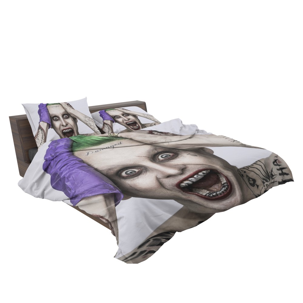 Alternative view of Joker Suicide Squad Movie Bedding Set - Custom Bedding Set