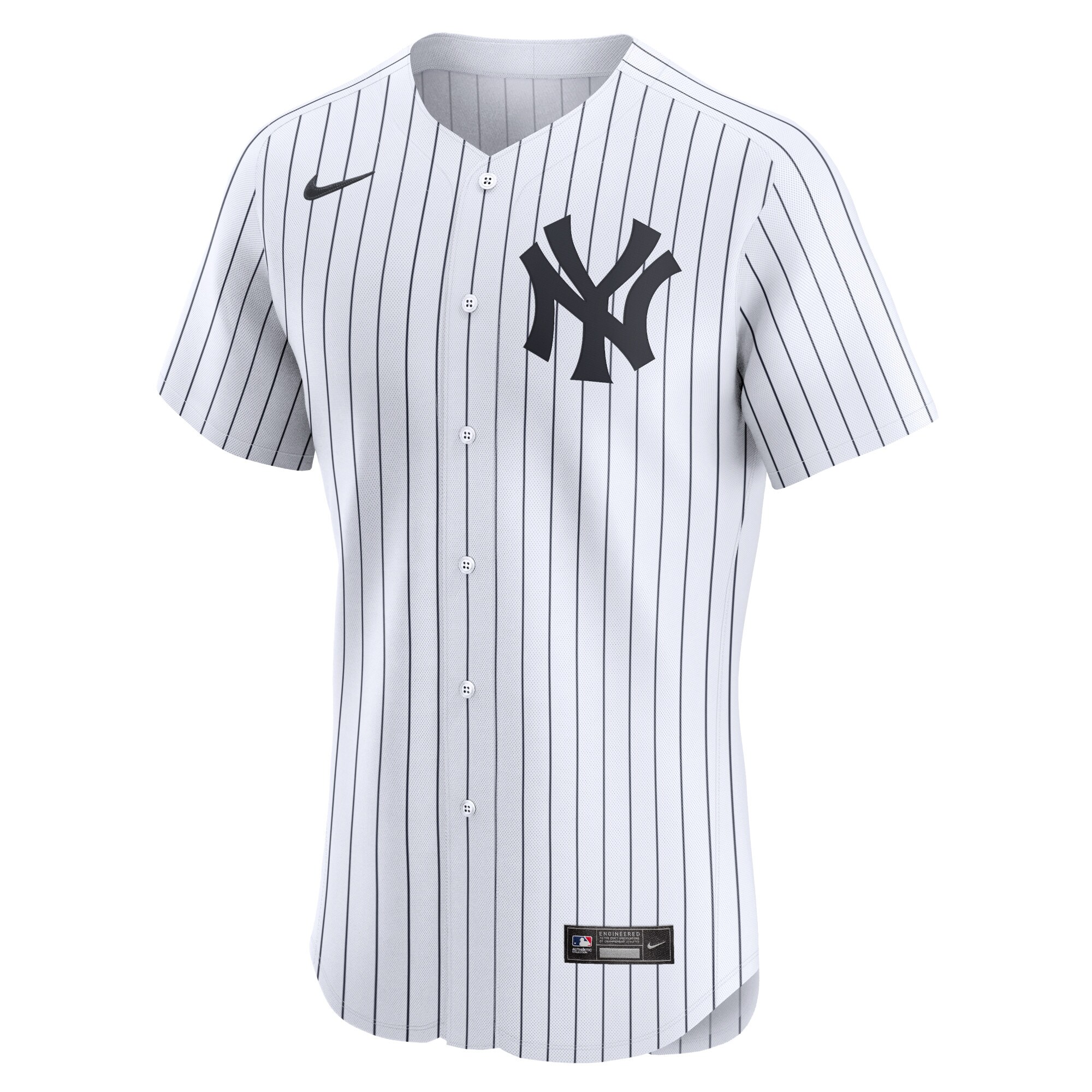 Alternative view of Jonathan LoÃƒÆ’Ã‚Â¡isiga New York Yankees Home Elite Player Baseball Jersey - White