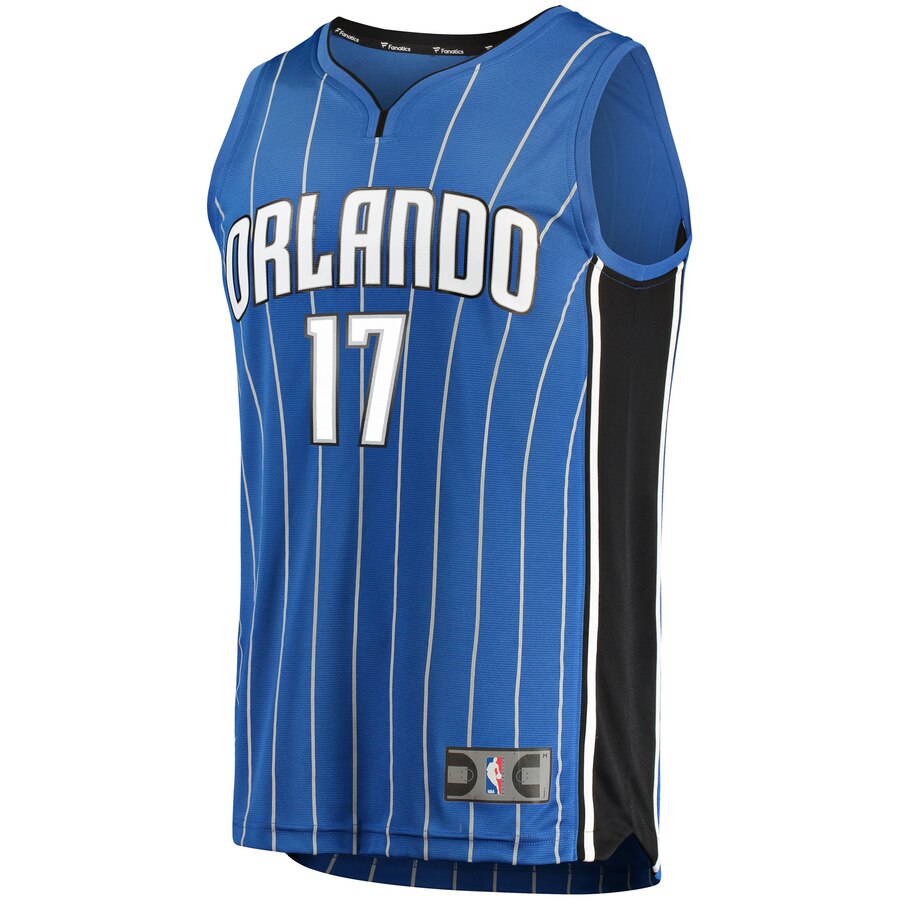 Alternative view of Jonathon Simmons Orlando Magic Fanatics Branded Fast Break Replica Player Basketball Jersey - Icon Edition - Blue