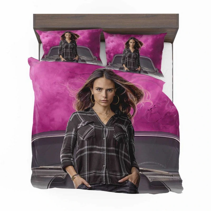 Alternative view of Jordana Brewster Mia Toretto Fast & Furious 9 Movie Bedding Set - Custom Bedding Set